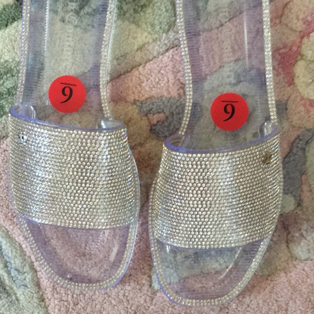 Juicy Conture Bling Sandals Nwot View 6